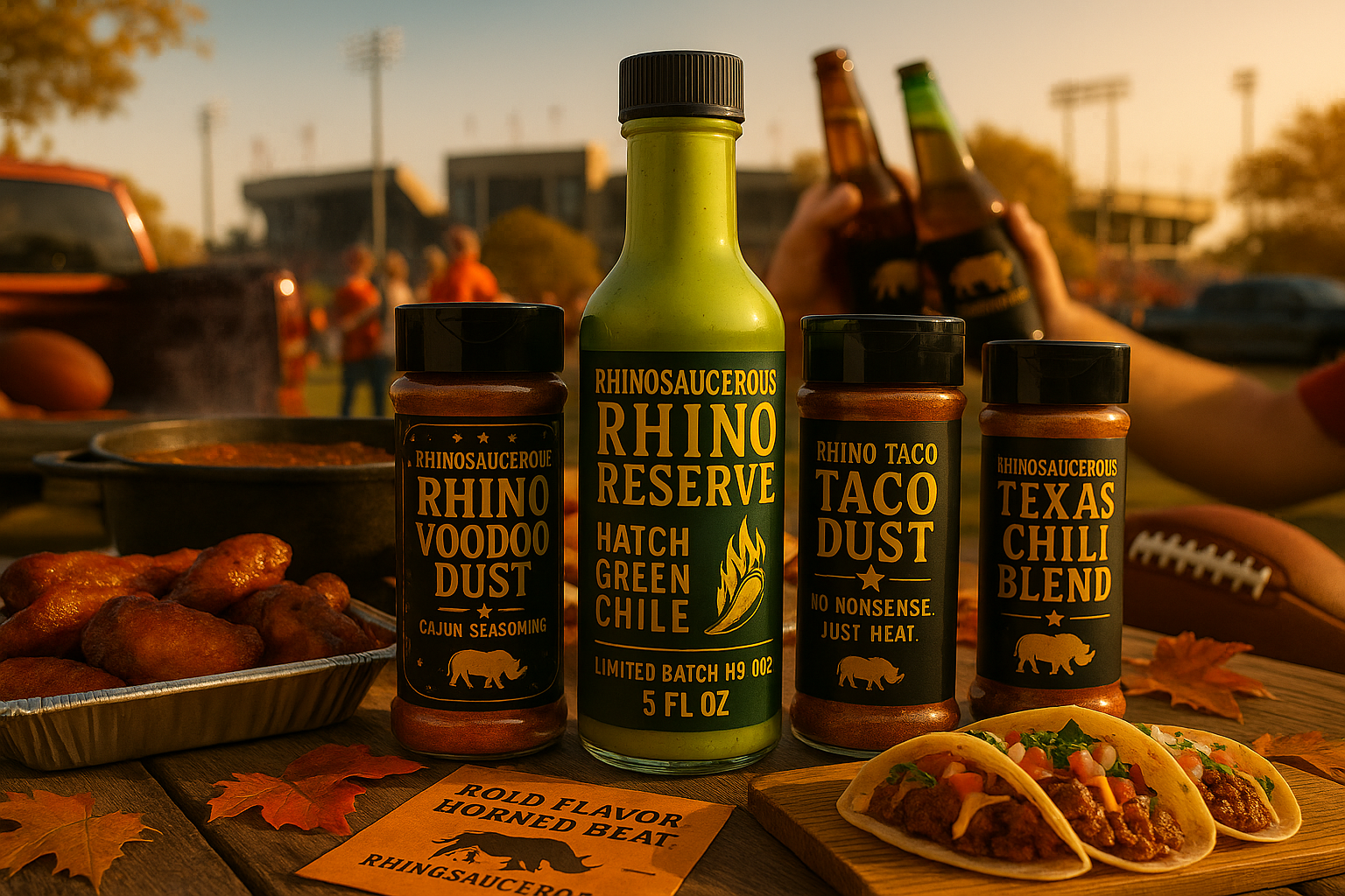 RhinoSaucerous Fall Tailgate Bundle